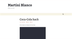Desktop Screenshot of martiniblanco.com